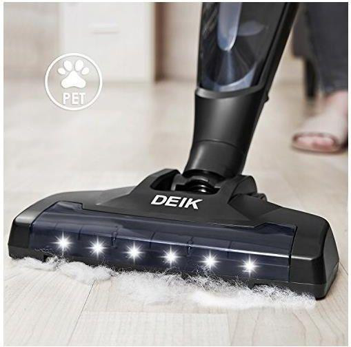 قیمت و خرید جارو شارژی دییک مدل DEIK EV-660 دوکاره